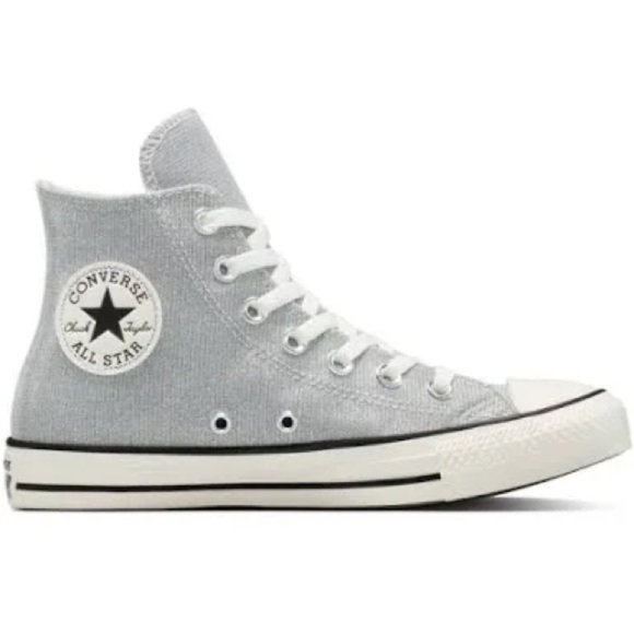 Converse Other - Chuck Taylor All Star Converse Light Gray High-Top Sneakers